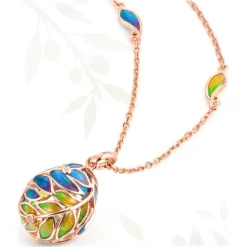 Tsars Collection - Tamara Olive Necklace - Handmade in Swiss - Luxury Exclusive Collection - Avvenice