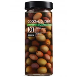 Ursini - Cocktail of Olives - 101 - In Brine - Olives - Italian Olives - Avvenice