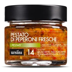 Ursini - Fresh Peppers Pestato - 14 - Pestati® - Organic Italian Extra Virgin Olive Oil - Avvenice