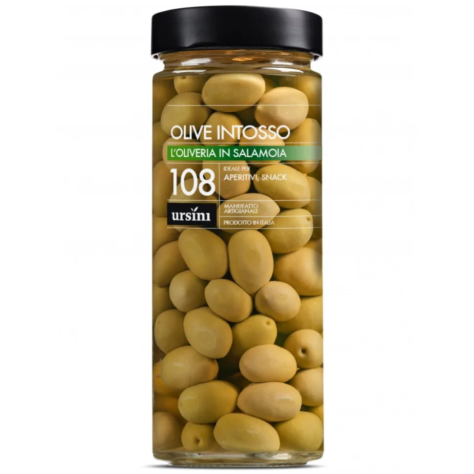 Ursini - Intosso Olives - 108 - In Brine - Olives - Italian Olives - Avvenice