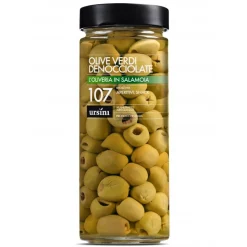 Ursini - Pitted Green Olives - 107 - In Brine - Olives - Italian Olives - Avvenice