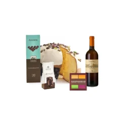 Ventuno - Christmas in the South con Passito di Pantelleria Food Box - Panettone - Italian Excellences - Multisensorial Gift Box - Avvenice