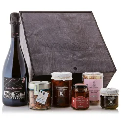 Ventuno - Sicily Joy Aperitif - Gioia Aperitivo Food Box - Capers - Paté - Italian Excellences - Multisensorial Gift Box - Avvenice