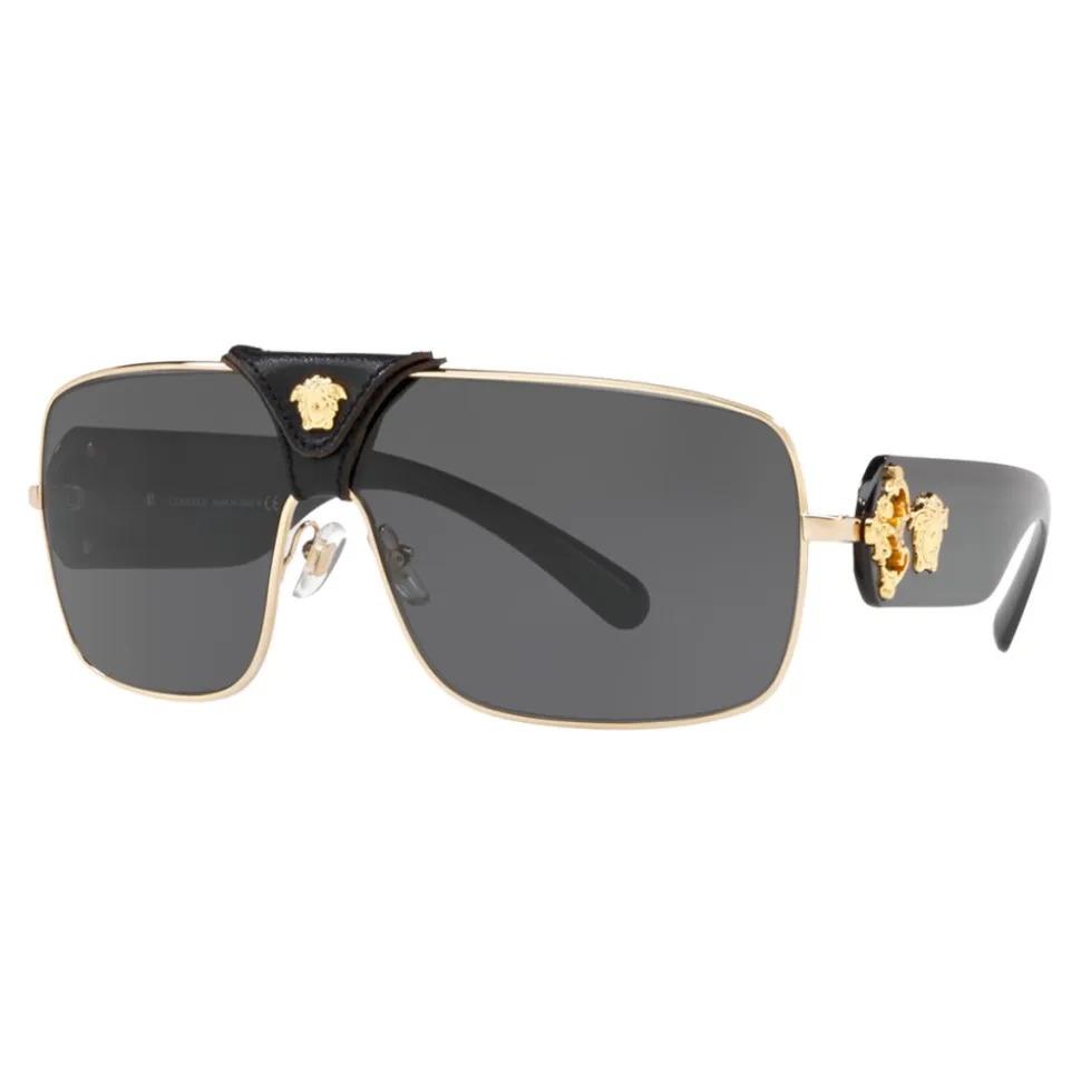 Versace - Baroque Sunglasses - Black Onul - Sunglasses - Versace Eyewear - Avvenice