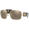 Versace - Baroque Sunglasses - Black & Gold - Sunglasses - Versace Eyewear - Avvenice