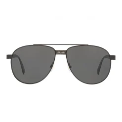 Versace - Logomania Pilot Sunglasses Versace - Black - Sunglasses - Versace Eyewear - Avvenice