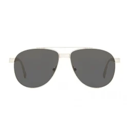 Versace - Logomania Pilot Sunglasses Versace - Grey - Sunglasses - Versace Eyewear - Avvenice