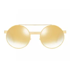 Versace - Logomania Round Sunglasses Versace - Mirror - Sunglasses - Versace Eyewear - Avvenice