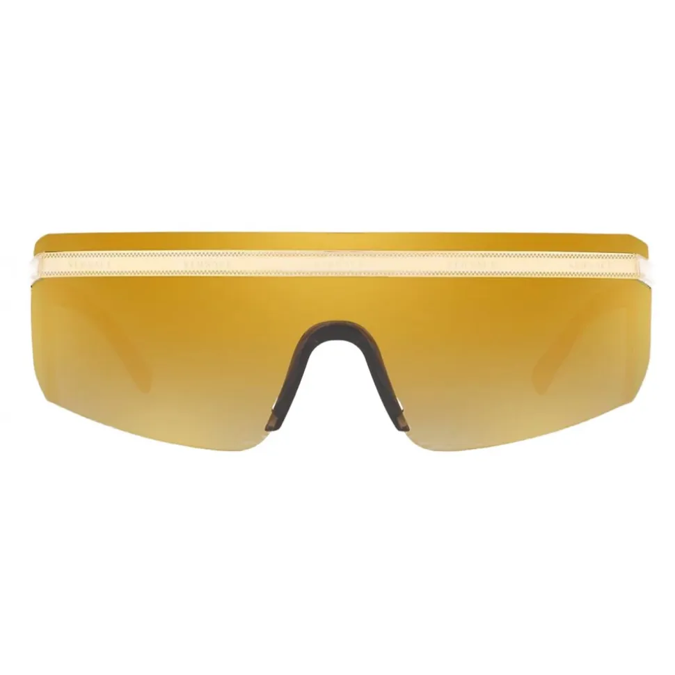 Versace - Logomania Sunglasses Versace - Gold - Sunglasses - Versace Eyewear - Avvenice