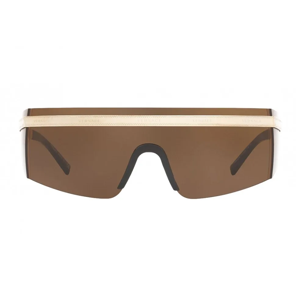 Versace - Logomania Sunglasses Versace - Brown - Sunglasses - Versace Eyewear - Avvenice