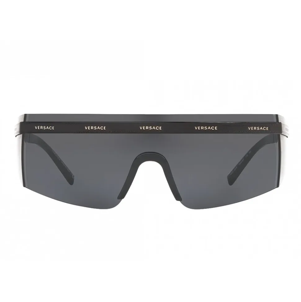 Versace - Logomania Sunglasses Versace - Grey - Sunglasses - Versace Eyewear - Avvenice