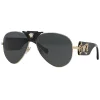 Versace - Sunglasses Baroque - Black - Sunglasses - Versace Eyewear - Avvenice
