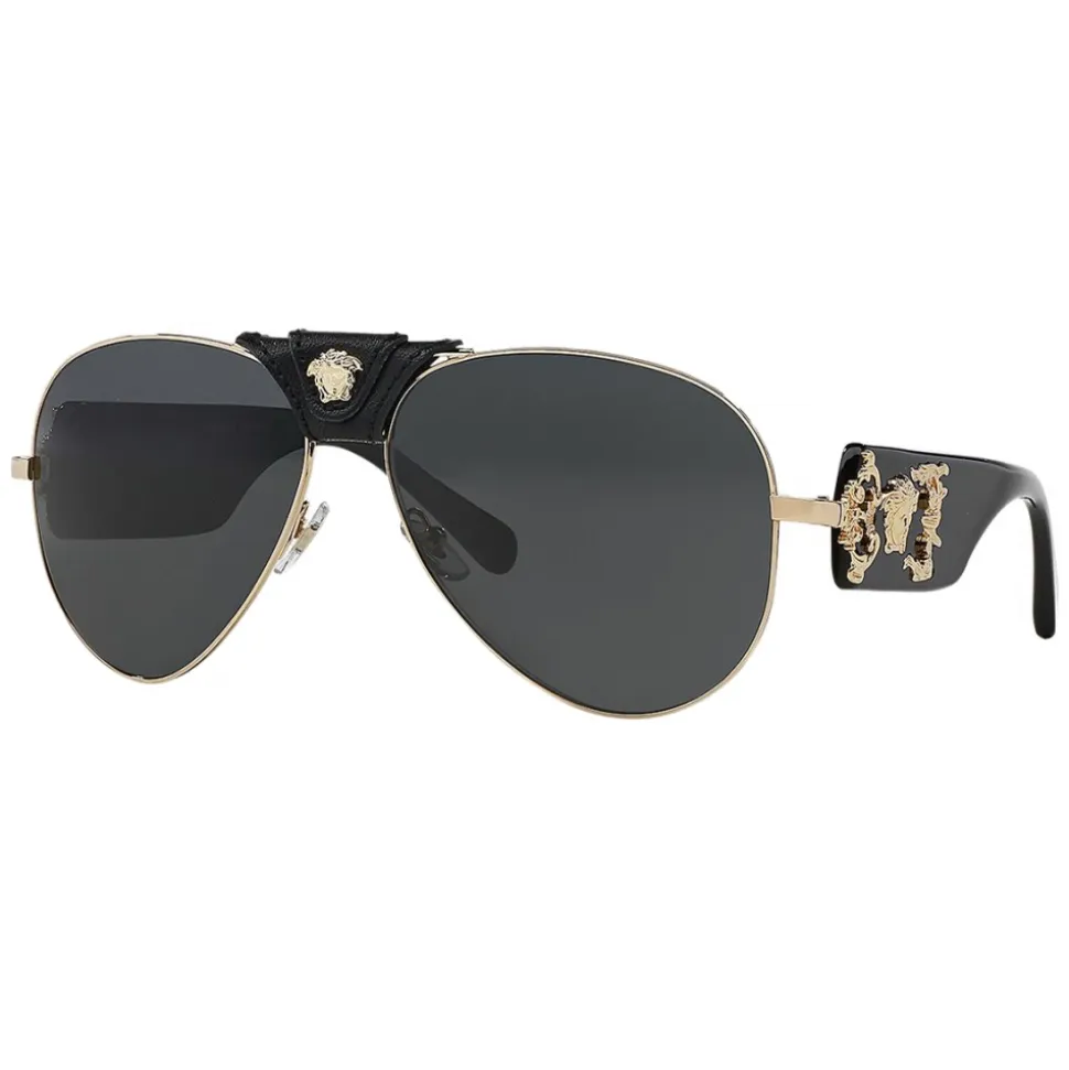 Versace - Sunglasses Baroque - Black - Sunglasses - Versace Eyewear - Avvenice