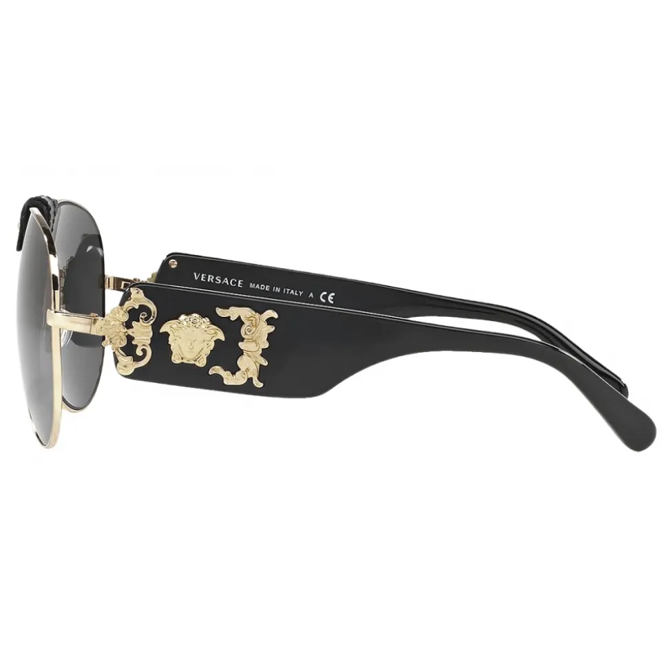 Versace - Sunglasses Baroque - Black - Sunglasses - Versace Eyewear - Avvenice