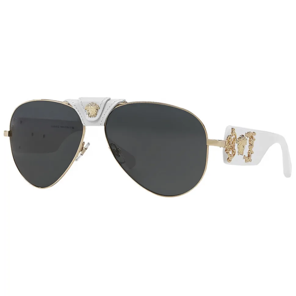 Versace - Sunglasses Baroque - White - Sunglasses - Versace Eyewear - Avvenice
