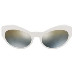 Versace - Sunglasses Cat Eye Medusa Leaves - White Onul - Sunglasses - Versace Eyewear - Avvenice