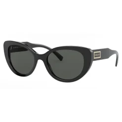 Versace - Sunglasses Cat-Eye 90s Vintage Logo - Black - Sunglasses - Versace Eyewear - Avvenice