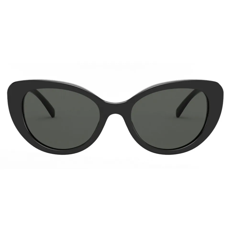 Versace - Sunglasses Cat-Eye 90s Vintage Logo - Black - Sunglasses - Versace Eyewear - Avvenice