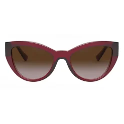 Versace - Sunglasses Cat-Eye Medusa Crystal - Burgundy - Sunglasses - Versace Eyewear - Avvenice