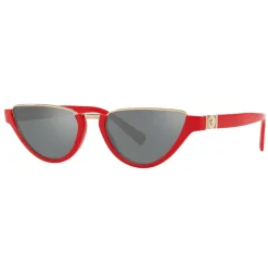 Versace - Sunglasses Cut-Off Medusa Medallion - Red - Sunglasses - Versace Eyewear - Avvenice