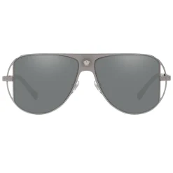 Versace - Sunglasses Grecamania Pilot - Grey - Sunglasses - Versace Eyewear - Avvenice