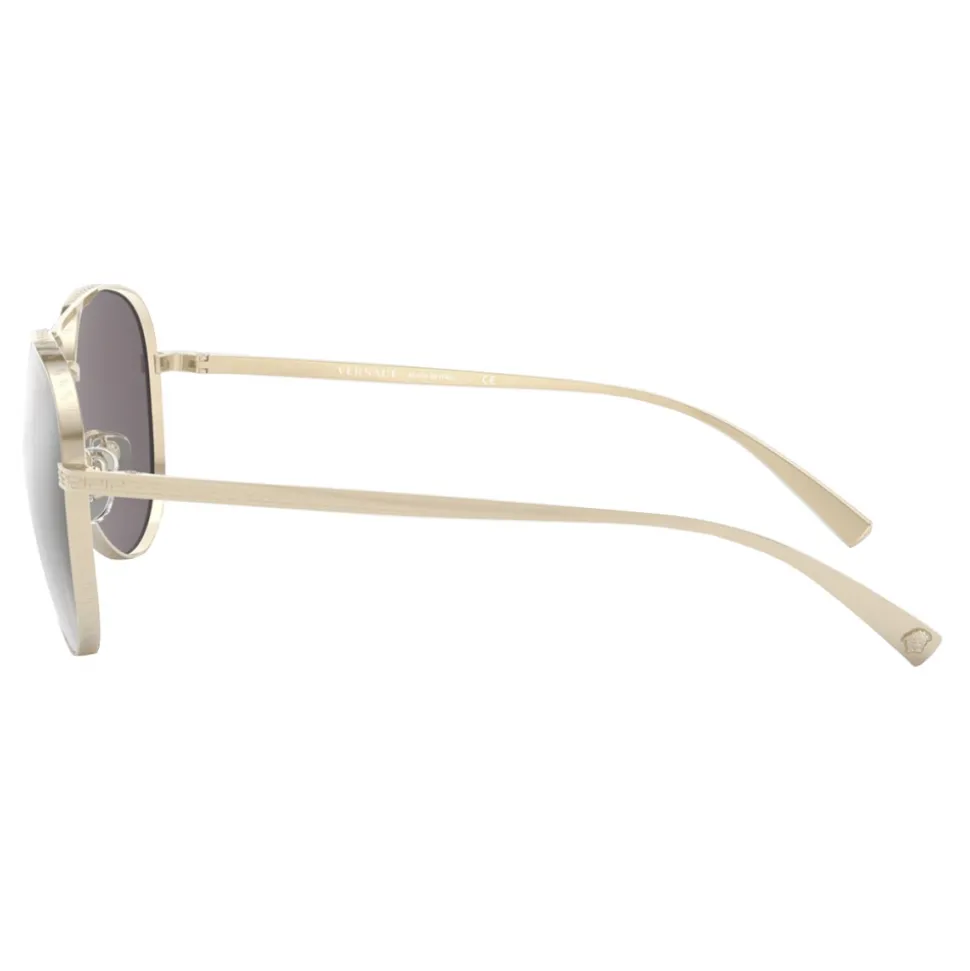 Versace - Sunglasses Greca Pilot - Pale Gold - Sunglasses - Versace Eyewear - Avvenice