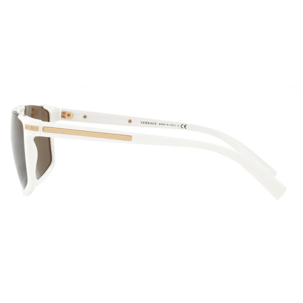 Versace - Sunglasses Greca Aegis - White - Sunglasses - Versace Eyewear - Avvenice