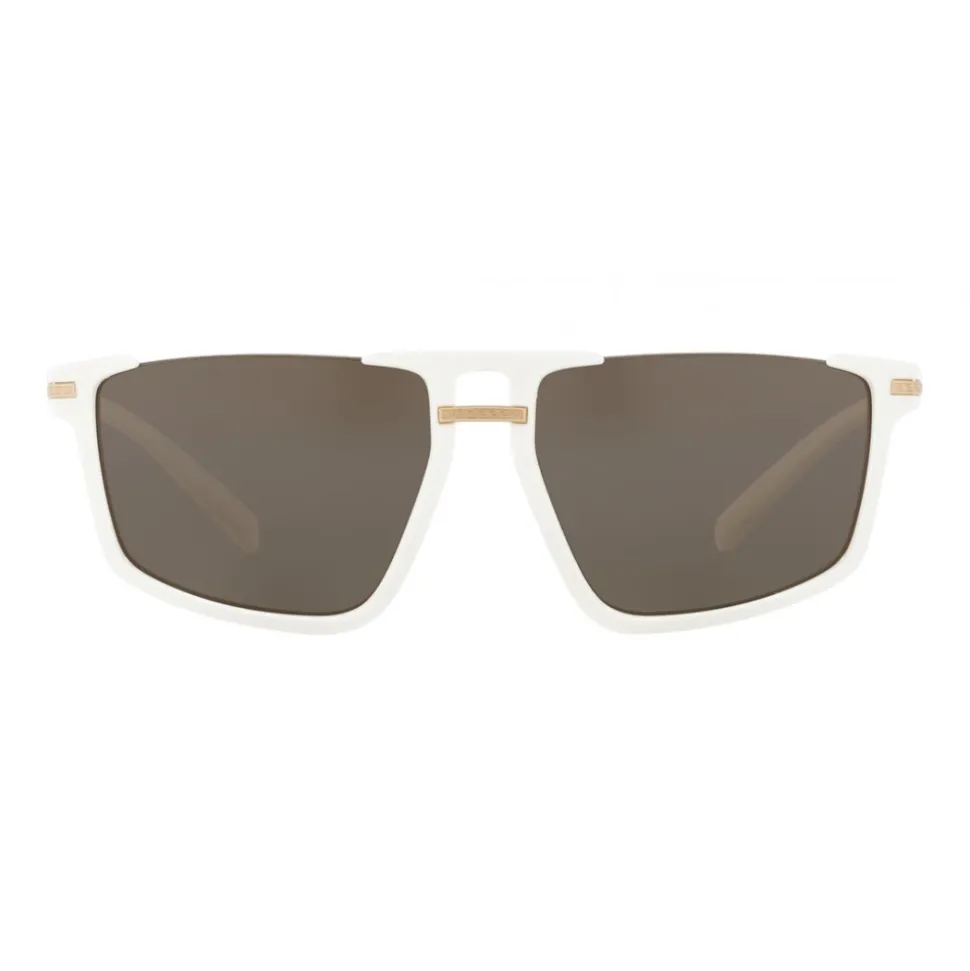 Versace - Sunglasses Greca Aegis - White - Sunglasses - Versace Eyewear - Avvenice