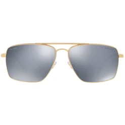 Versace - Sunglasses Greca Square Polarized - Gold - Sunglasses - Versace Eyewear - Avvenice