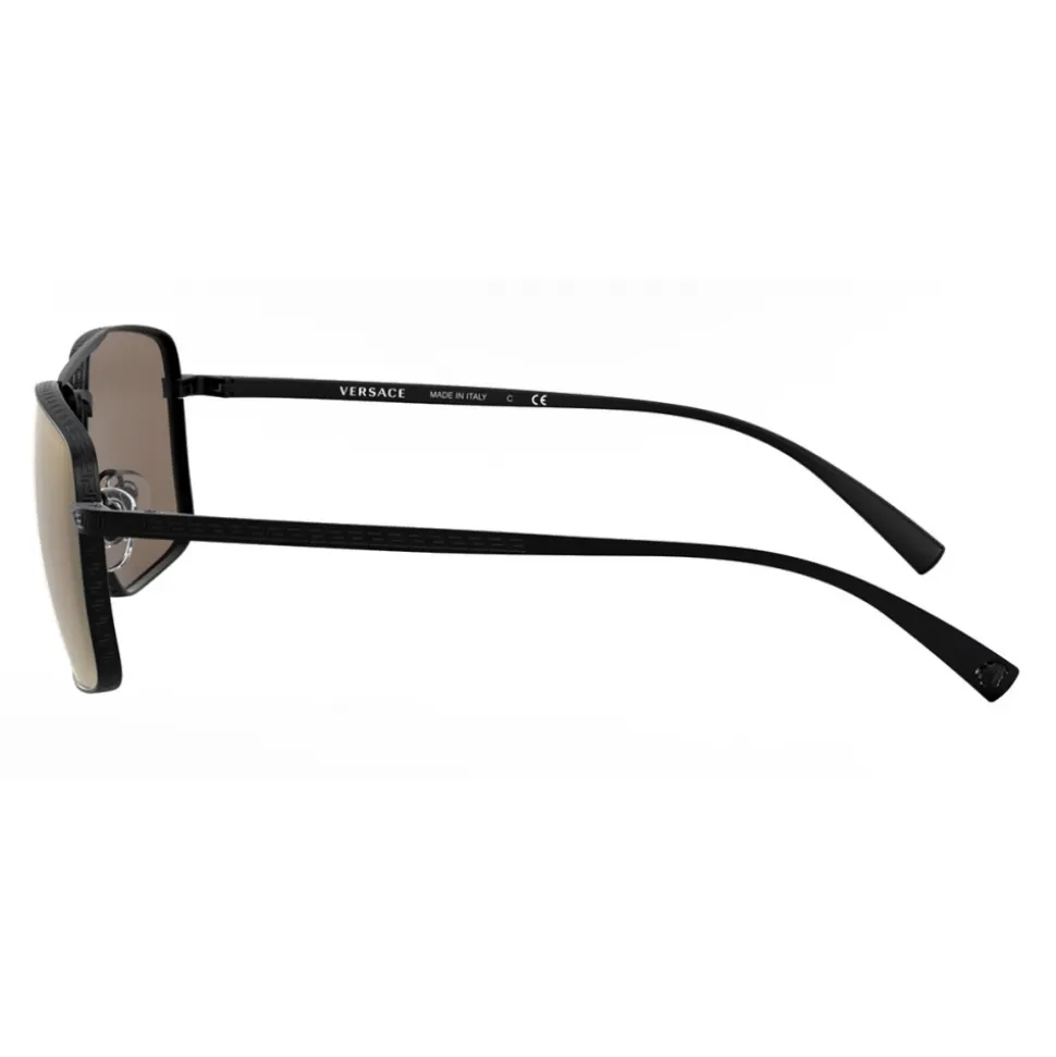 Versace - Sunglasses Greca Square - Black - Sunglasses - Versace Eyewear - Avvenice
