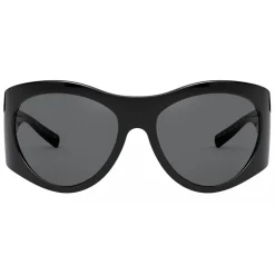 Versace - Sunglasses GV Signature Round - Black - Sunglasses - Versace Eyewear - Avvenice