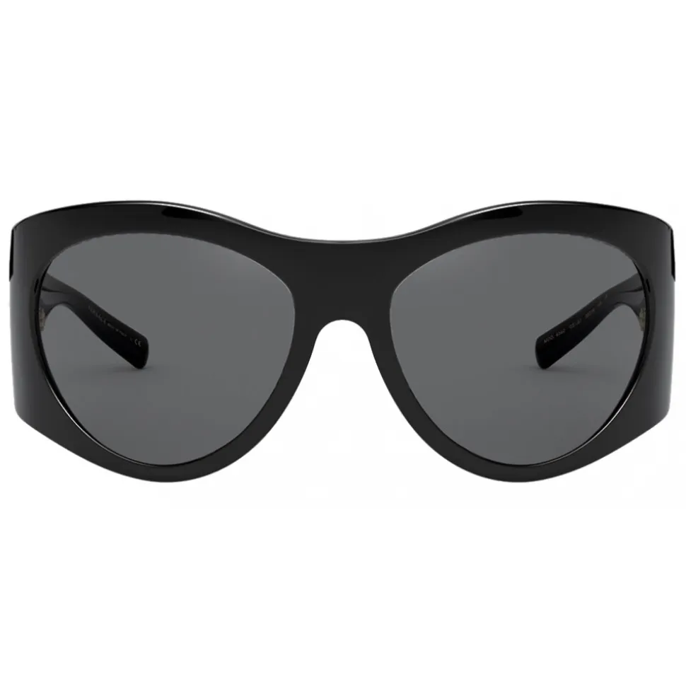 Versace - Sunglasses GV Signature Round - Black - Sunglasses - Versace Eyewear - Avvenice