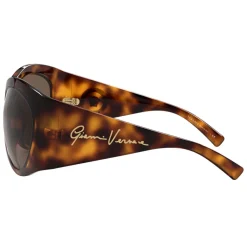 Versace - Sunglasses GV Signature Round - Havana - Sunglasses - Versace Eyewear - Avvenice