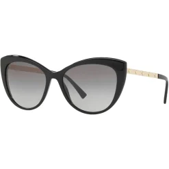 Versace - Sunglasses Medusina Cat Eye - Black - Sunglasses - Versace Eyewear - Avvenice