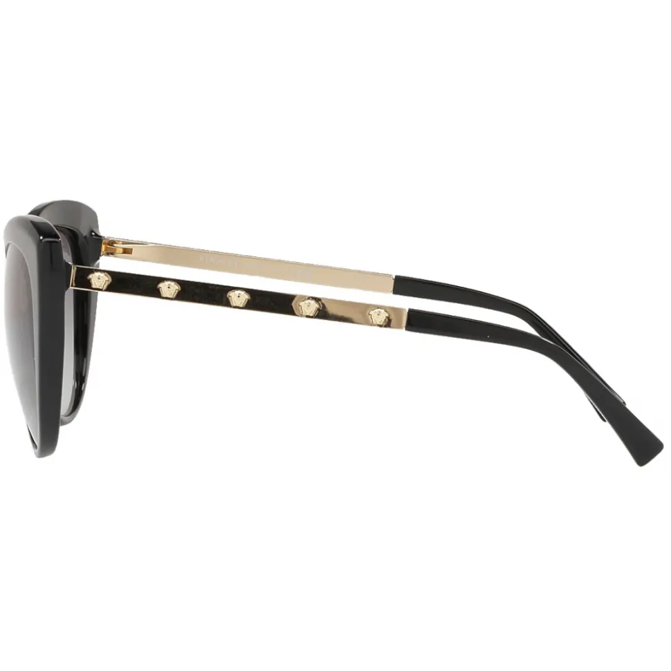 Versace - Sunglasses Medusina Cat Eye - Black - Sunglasses - Versace Eyewear - Avvenice