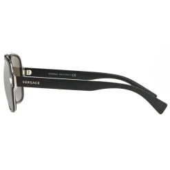 Versace - Sunglasses Medusa Retro Charm - Black Silver - Sunglasses - Versace Eyewear - Avvenice