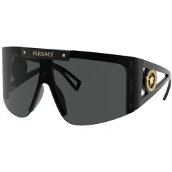 Versace - Sunglasses Medusa Icon Shield - Black - Sunglasses - Versace Eyewear - Avvenice