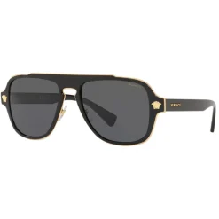 Versace - Sunglasses Medusa Retro Charm - Black - Sunglasses - Versace Eyewear - Avvenice