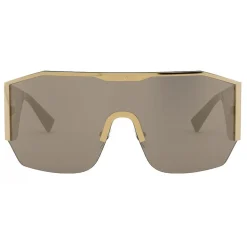 Versace - Sunglasses Medusa Halo Shield - Gold - Sunglasses - Versace Eyewear - Avvenice