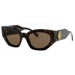 Versace - Sunglasses Medusa Crystal - Brown - Sunglasses - Versace Eyewear - Avvenice