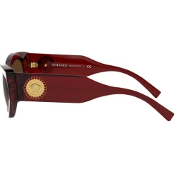 Versace - Sunglasses Medusa Crystal - Burgundy - Sunglasses - Versace Eyewear - Avvenice