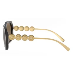 Versace - Sunglasses Signature Medusa Square - Brown Gold - Sunglasses - Versace Eyewear - Avvenice