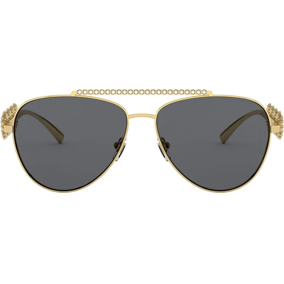 Versace - Sunglasses Signature Medusa Pilot - Gold - Sunglasses - Versace Eyewear - Avvenice