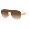 Versace - Sunglasses Signature Medusa Visor - Gold - Sunglasses - Versace Eyewear - Avvenice