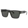 Versace - Sunglasses Square 90s Vintage Logo - Black - Sunglasses - Versace Eyewear - Avvenice