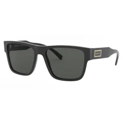 Versace - Sunglasses Square 90s Vintage Logo - Black - Sunglasses - Versace Eyewear - Avvenice