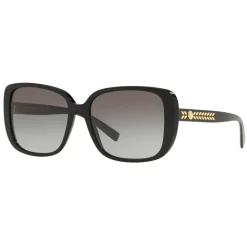 Versace - Sunglasses Square Medusa Leaves - Black Onul - Sunglasses - Versace Eyewear - Avvenice