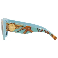 Versace - Sunglasses Tribute Trésor de la Mer - Trésor de la Mer Print - Sunglasses - Versace Eyewear - Avvenice