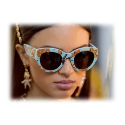 Versace - Sunglasses Tribute Trésor de la Mer - Trésor de la Mer Print - Sunglasses - Versace Eyewear - Avvenice