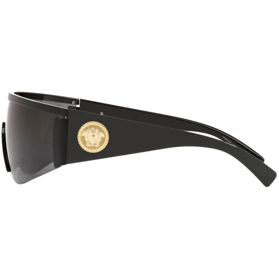 Versace - Sunglasses Tribute Visor - Black - Sunglasses - Versace Eyewear - Avvenice